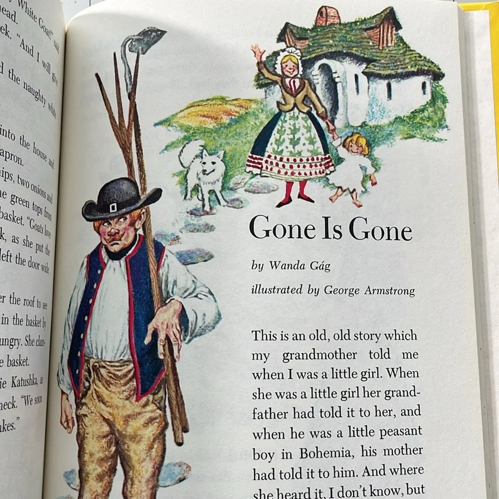 The Story Hour children's book, c1988, compiled by Esther M Bjoland